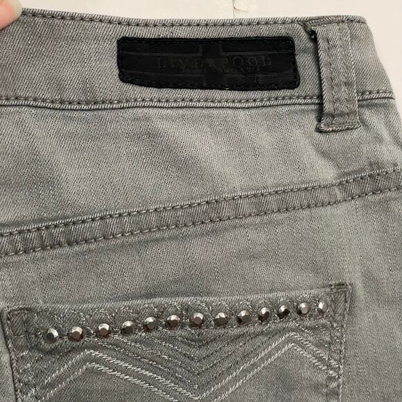 Liverpool 4 Lucy’s Bootcut pants trouser gray Corpcore evening classic neutral - Picture 8 of 8